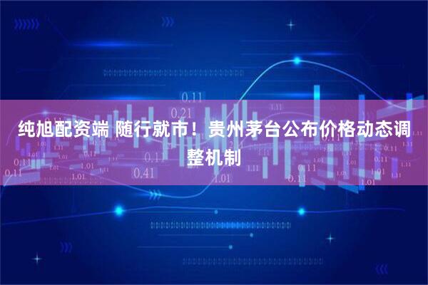 纯旭配资端 随行就市！贵州茅台公布价格动态调整机制