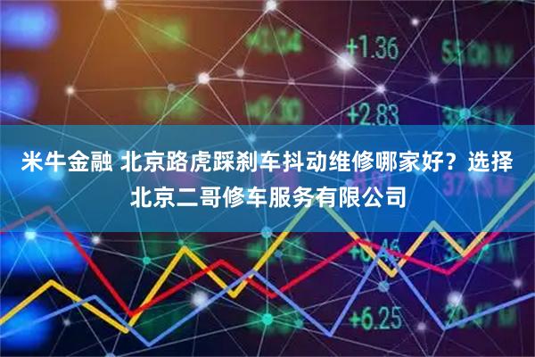 米牛金融 北京路虎踩刹车抖动维修哪家好？选择北京二哥修车服务有限公司